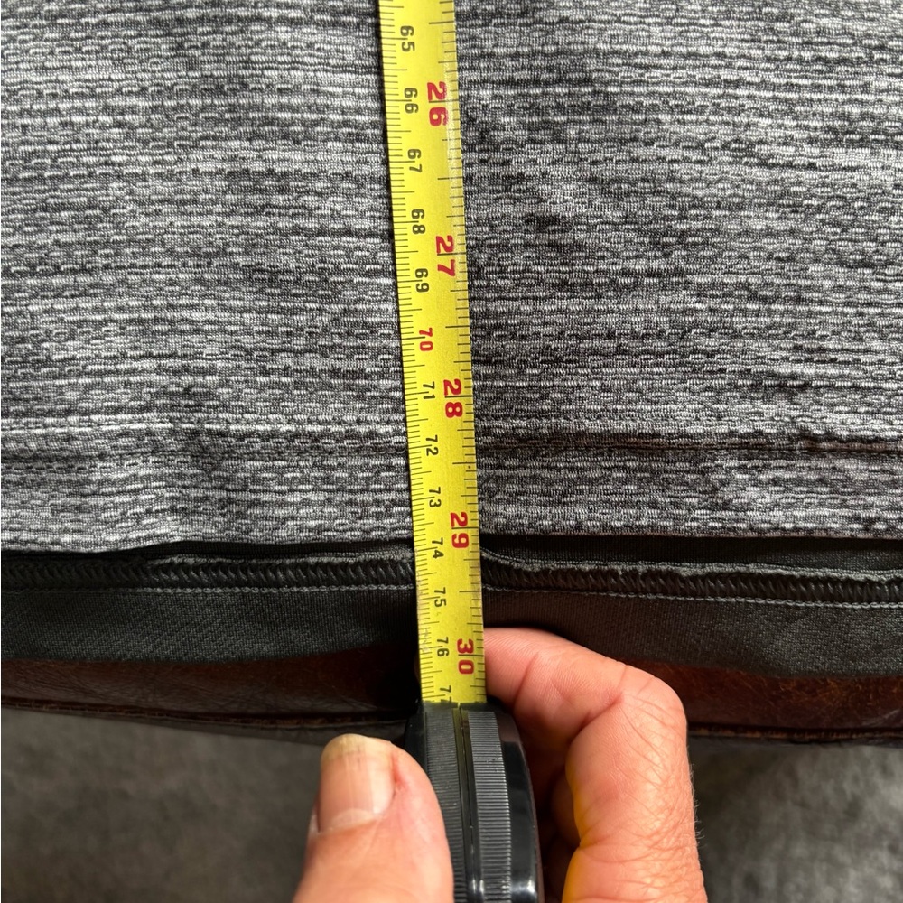 Clemson gray and orange long sleeve men's top - Picture 6 of 6